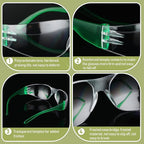 Macarrie 100 Pcs Kids Safety Glasses Bulk Safety Goggles for Children Laboratory Sport Shooting