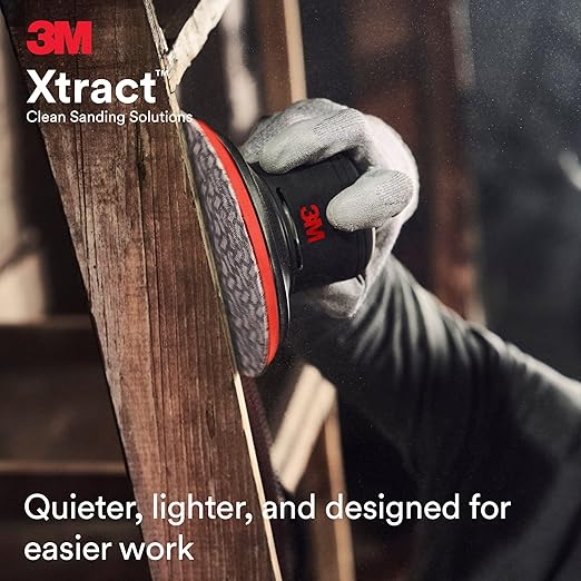 3M Pneumatic Random Orbital Sander, 88951, 6 in, Non-Vacuum, 5/16 in Orbit, Lightweight and Comfortable, 12000 RPM, .28 HP (209W) Motor, Variable Speed