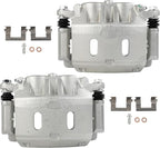 cciyu Front Left & Right Brake Calipers Assembly w/Bracket 19B3339 19B3338 For Infiniti For QX56/For QX80,For Nissan For Armada/For TITAN