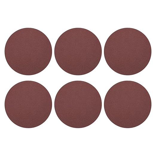 HARFINGTON 12 Pcs 9 Inch Sanding Disc 60 Grit Hook and Loop Sandpaper Random Orbital Sander Pads for Woodworking Automotive Metal Polishing