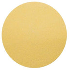 Benchmark Abrasives 5 Inch Sanding Discs Hook and Loop, Aluminum Oxide Stearated Gold No Holes Adhesive Sandpaper for Surface Blending, Automotive - Orbital Sander Sandpaper (50 Discs), 150 Grit