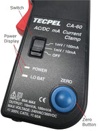 CA-60 AC/DC Current clamp Transmitter Probe 60A CA-60
