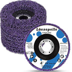 5 Pack Angle Grinder Stripping Wheel Angle Grinder Strip Disc Paint Stripper Attachments Grinder Wheel, Paint Metal Oxidation Rust Remover Stripper Tool (4'' x 5/8'')