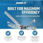 BAND-IT S03869 Center Punch Tool, Light Duty Hand Tool To Be Used With 3/8" And 5/8" Width Center Punch Style Clamps