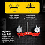 SST - Mini Mill & Lathe Tramming System - Tram, Align, & Square for Machine Calibration - For Angular Misalignment - Precise & Powerful - 0.001” Dial Indicators - Designed in the USA