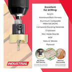 Amana Tool 82 Degree Countersink with Drill Bit Depth Stop and No-Thrust Ball Bearing, 55241, 3/8 D x 7/64 Drill D x 1/4 Inch Quick Release Hex Shank