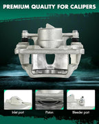 SCITOO 19B1974A Front Left Disc Brake Caliper Assembly w/Bracket For Lexus For RX300 1999-2001