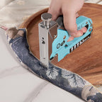 SHALL Staple Gun Heavy Duty, 3-in-1 Upholstery Staple Gun Kit with 3000 Staples, Staple Remover, Manual Brad Nailer with Specific Staples Outlet Position Indicator
