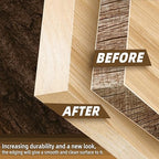 GSCIT Club Birch Edge Banding, 3/4 inch x 50ft roll of Veneer Pre-glued Flexible, Real Wood Tape Banding for Cabinet Repair Furniture Restoration