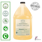 Adams Handmade Soap Liquid Foaming Soap 1 Gal - Eucalyptus (Pack of 4)