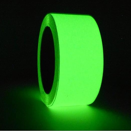 GGR Supplies T.R.U. NST-20 Non-Skid Tape 60 ft. Length Safety Way 60 Grit Anti Slip Traction Tape 32 Mil No Slip (3 in. x 60 ft. (75mm Wide), Luminous)