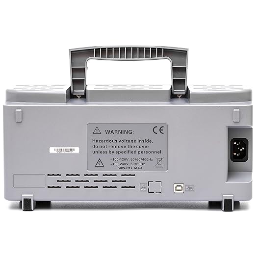 Hantek DSO2C10 Digital Storage Oscilloscope 100MHz Bandwidth 2CH Dual Channel 1GSa/s 8M Memory Depth with High Voltage Probre