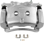 SCITOO 19B7146 Front Left Disc Brake Caliper w/Bracket Fit For INFINITI For Q50 2014-2018,For Nissan For Rogue 2014-2018,For Nissan For X-Trail 2014-2015, Double Pistons