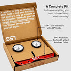 SST - Mini Mill & Lathe Tramming System - Tram, Align, & Square for Machine Calibration - For Angular Misalignment - Precise & Powerful - 0.001” Dial Indicators - Designed in the USA