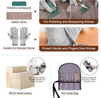 YHLAWM Wood Whittling Kit for Beginners, 18 Pcs Wood Carving Kit with 6 Pcs Carving Knives & 8 Pcs Basswood Blocks, Starters Carving Set, Gift Set for Kids and Adults