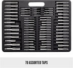 Segomo Tools Metric & SAE 261 Piece HSS Drill Thread Repair Kit & 110 Piece Tap & Die Tool Set Bundle - THREAD261-110MM