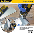 HURRICANE 6-Inch Straight Jaw Sheet Metal Hand Seamer, Bender Tool for Flattening and Bending, Pliers With Ergonomic TyreGrip Handle