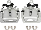 SCITOO 19B3414 19B3415 Rear Left & Right Disc Brake Calipers Assembly w/Bracket For Audi For A4 2005-2009,For Audi For A4 Quattro 2005-2009