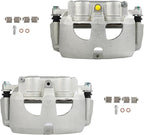SCITOO 18B5173 18B5172 Front Left & Right Disc Brake Calipers Assembly w/Bracket For Dodge For Ram 2500/For Ram 3500/For Ram 4000,For Ram For 2500/For 3500/For 4000
