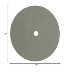 CS Unitec 80970 FIX Disc with Hook & Loop Fasterning, TZ Pyramid, 4-1/2" Diameter, A16/1200 Grit, (Pack of 10)