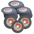 WFLNHB 100 Pack 4 Inch x 0.040 Inch x 5/8 Inch Metal and Stainless Steel Cut Off Wheels Fit for Angle Grinders