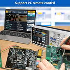 OWON DGE2035 Dual-Channel Arbitrary Waveform Generator, 35MHz Function Generator, 125MSa/s Sampling Rate, 14-bit Resolution, 3.6” TFT LCD, Signal Generator with AM/FM/FSK Modulation, PC Control
