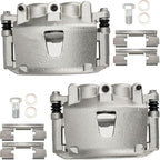 Torchbeam Front Brake Calipers Set for Jeep 2006-2010 Grand Cherokee 3.7L, Jeep 2006-2010 Commander, Jeep 2005 Grand Cherokee, Front Left and Front Right Calipers Replace # 18B4990+18B4991