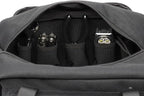 Coreflex Heavy Duty 12-Inch Multi-Purpose Tool Bag - Tactical, EDC, Range, Work Bag for Mechanics, Electricians, Carpenters, Builders, Plumbers - 12" X 7" X 7" (Black)