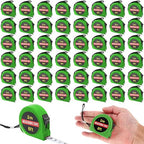 50 Pcs 6 FT Mini Tape Measure Retractable Bulk Small Measuring Tape Pocket Size Measurement Tool for Operation Christmas Items Party Favor Gifts Stuffers for Men(Green)