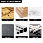 13PCS Bi-Metal Hole Saw Kit with Drill Bits, Carbide Hole Saw Set for Thin Metal and Wood, Cutting Diameter 3/4'' to 3''