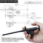 Multimeter Test Leads, Meter Needle Test Probe Adapter Set, Aligator Clips Electronic Test Lead kit Accessories(10 PCS)