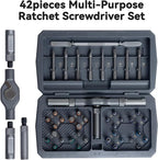 ratchet screwdriver set, magnetic screwdriver set, DIY combination soft shaft, suitable for furniture assembly, electrical maintenance, bicycle tools