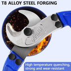 ZrgGea 32 inch Heavy-Duty Cable Cutter | Industrial-Grade, Forged T8 Alloy Steel, HRC56, Sharp Cutting. For Cables and Wire Ropes
