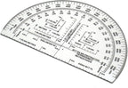 Degrees Mils Meters Yards Protractors