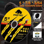 Grinding & Cutting Wheels 5 inch Set