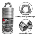 S&F STEAD & FAST HSS Annular Cutter 1-1/2" Diameter 2" Cutting Depth, Mag Drill Bits with Pilot Pin for Magnetic Drill Press