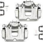Torchbeam Front Brake Calipers Set for Kia Sorento 2011-2013, Hyundai Santa Fe 2010-2012, Front Left and Front Right Calipers Replace # 19B6463+19B6462