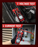 KAIWEETS Inrush Digital Clamp Meter 1000A with Backlit; Multimeter TRMS 6000 Counts, Amp Voltage Tester with VFD, LOZ Mode; Measures AC/DC Current Voltage Temperature Resistance NCV - Upgraded Screen