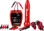 Triplett 3388 Fox & Hound HotWire Live Wire Tone and Probe Wire Tracing Kit with Adjustable Sensitivity - Traces Wires from 0 ~ 250 VAC and up to 1000 ft,Black