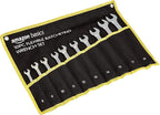 Amazon Basics Flexible Gear Ratcheting Wrench Set, 10 Pieces