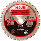 Metal Cutting Circular Saw Blade, Steel and Stainless Steel Cutting, The Cutting Head uses a Special Anti-Heat Sticking Coating with high Finish and Long Life,FMB 5-3/8 inch 30-Tooth 20mm -TA