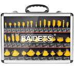 Router Bits 1/4 Inch Shank - BAIDETS 35Pcs 1/4" Router Bit Set for Professional and Beginners Carpenter Woodworking Projects