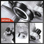 A-Premium Disc Brake Caliper Assembly Compatible with Select Audi and Volkswagen Models - A1 11-13, A3 10-13, Beetle 12-19, Bora 05-10, Golf 10-14, For Jetta 05-18, Rabbit 06-09 - Front Passenger