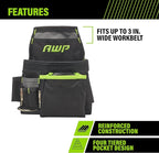 AWP Tool Pouch, Electrician Tool Pouch, Premium, Professional Multi-Pocket Organizer