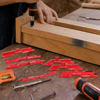 Router Table Setup Bars, 7pcs Aluminum Precision Setup Blocks Height Gauge Set for Router Table Saw Accessories and Angle Woodworking Set Up(Each Block has Different Thickness)