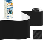 KING MOUNTAIN Self Adhesive Nylon Fabric Repair Tape, 4×63 Inches, Quick Down Jacket Repair Patch, Waterproof Outdoor Gear Patch Kit for Tent,Backpacks,Umbrella, Gloves, Sleeping Bag (Black