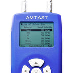 Thickness Gauge Digital Ultrasonic Thickness Meter Range 0.8-350mm, 0.03-13.8inch Handheld Ultrasonic Thickness Tester Gauge AMA006E