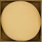 Dura-Gold Premium 220 Grit 6" Gold Sandpaper Discs, No Hole Pattern Dustless, Box of 50, Hook & Loop Backing for DA Sander, Finishing Coarse Sanding Abrasive Automotive Paint, Woodworking Wood, Metal