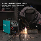 Pilot Arc Plasma Cutting Torch, AG60P 4 Meters High Frequency Air Plasma Cutting Torch AG60P Suitable for Plasma Cutter BTC500DP, BTC650DP, CUT55P