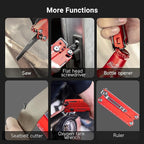 NEXTORCH PIONEER MT20 14-IN-1 Multi-tools Full-Size,Versatile Multi-tool Set with Scissors Needle Nose Pliers Pocket Clip Multi-tool (RED)